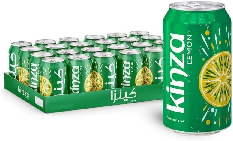 Kinza Lemon CSD - 320ml x 24 Pcs