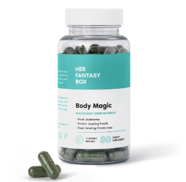 Her Fantasy Box - Body Magic Chlorophyll Capsules | 30 Vegan Capsules