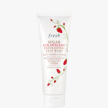 Fresh Sugar Strawberry Face Wash - Exfoliating, Gentle Cleanser for Women | 4.2 fl Oz