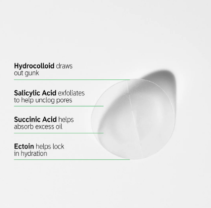 The INKEY List Hydrocolloid Invisible Pimple Patches Duo | Clear